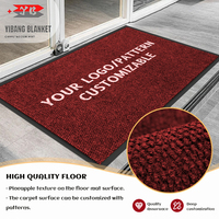 Tapis de porte en caoutchouc à motif d'ananas, adapté au nettoyage et à l'élimination de la poussière à l'entrée