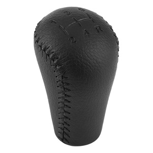 Toyota Car <b>Shift</b> <b>Knob</b> Black Leather 5 6 Speed Ergonomic Gear Lever Parts - Product Image 2