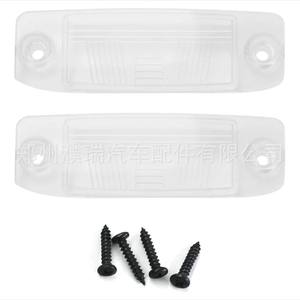 Cubierta transparente para la luz de matrícula trasera para Hyundai Kia 925102P000, instalación con cinta adhesiva de plástico - Product Image 2