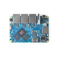 Carte de développement de mini routeur RK3588S NanoPi R6S, Octa-Core LPDDR4X pour double Ethernet 2.5G, Mini NAS HDMI 8K, boîtier métallique