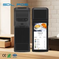 Terminal Punto de Venta Portátil Android con Conectividad Bluetooth, Pantalla Táctil Capacitiva Multitáctil 4G, Pantalla HD Clara, Sdlpos