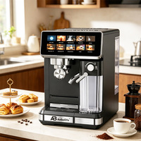 Machine à café expresso semi-automatique compacte et silencieuse Anbolife Factory 20Bar avec contrôle précis de la température NTC et contrôle par carte PCB, certifiée CE