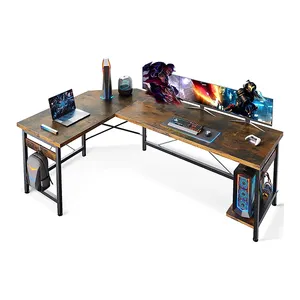 Furniture End Tables Workstation L Shaped Gaming Desk Vintage Mesas Table Pc Studio Desk Office Furniture