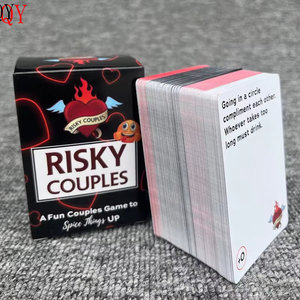 Jeu de société portable QY pour couples, 2 joueurs, 150 cartes, jeu de fête amusant pour adultes, pour faire varier les choses - Product Image 2