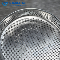 Tamis de laboratoire en acier inoxydable tissé Guangfeng 10 100 200 350 600 microns pour l'échantillonnage et les tests de sol