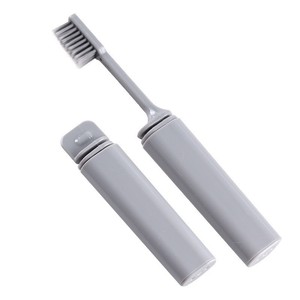 Brosse à dents pliable à poils souples, compacte, portable, pour voyage, usage adulte - Product Image 3