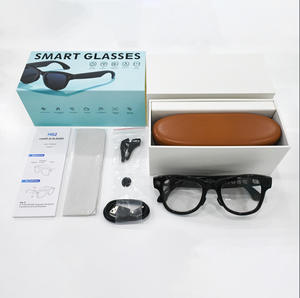 Lunettes Intelligentes Al avec Caméra 800W, Étui Rechargeable, Reconnaissance et <span class=keywords><strong>Traduction</strong></span> d'Images via WiFi - Product Image 6