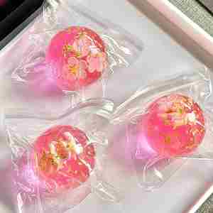 Nouveau style printanier, balle anti-stress en TPR de 6 cm en forme de fleurs de cerisier, jouet pour enfants et adultes, cadeau amusant - Product Image 3