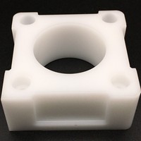 Dongguan CHINE Fabrication OEM Personnalisé de haute qualité Usinage CNC Fraisage Services Pièces Base POM blanche