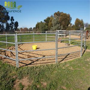3 Meter Paard Ronde Pen Aanpasbare Stalen Vee Werven Panelen Usa Australië Lage Onderhoudsbeurt Vee Corral Hek Hot Sale - Product Image 6