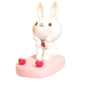 <b>Rabbit</b> Phone Holder Resin Desk Decoration For Office Home <b>Gift</b> - Product Image 5