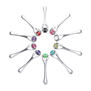 Rodillo Facial Masajeador Antiarrugas de 0.25mm con Logotipo Personalizado para Belleza Facial - Product Image 1