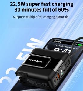 <strong>China</strong> <strong>Top</strong> <strong>Ten</strong> <strong>Selling</strong> <strong>Products</strong> PD22.5W Portable Magnetic Power Bank 15000mah with Plug External Battery for Outdoor - Product Image 2