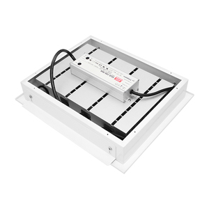 Plafonnier LED encastré IP65 120W pour intérieur, corps en aluminium, 3000-6500K CRI70, dimmable, éclairage pour station-service et entrepôt, 120W - Product Image 4