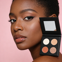 OEM Maßgeschneidertes Kontur-Make-up-Set Palette Kosmetikpuder für Frauen mit Dunklem Hautton Private Label Lidschatten-Set
