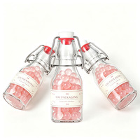 Bouteilles en verre à bouchon basculant de 5 oz pour extrait de vanille, bouteilles en verre à bouchon basculant faites maison, récipients de stockage alimentaire, sauce piquante, haricots, bonbons