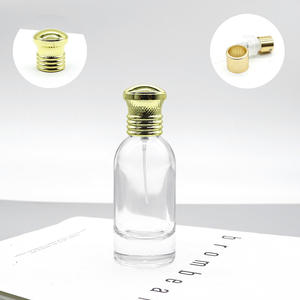 Vente en gros de flacons de parfum en verre cylindriques à baïonnette de 30 ml, flacons de pulvérisation cosmétiques vides - Product Image 3