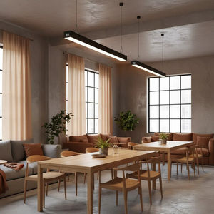 Bonnes évaluations 24W 600*5080 Barre lumineuse LED linéaire suspendue <span class=keywords><strong>pour</strong></span> <span class=keywords><strong>plafond</strong></span> de bureau, <span class=keywords><strong>suspension</strong></span> murale haut-<span class=keywords><strong>bas</strong></span> - Product Image 5