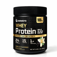 Poudre de protéines de lactosérum OEM 1LB, complément nutritionnel sportif pré-entraînement pour hommes et femmes