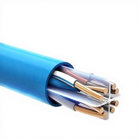 Cables ST al por Mayor, Cables de Comunicación LAN CAT6, 4 Conductores Trenzados, Diámetro de 0.51 mm, Revestimiento LSZH, Conductor de Cobre Puro U/UTP