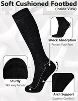 Chaussettes de compression pour hommes et femmes, mi-mollet, infirmière, grossesse, course à pied, voyage, athlétiques, personnalisées, 20-30 mmhg