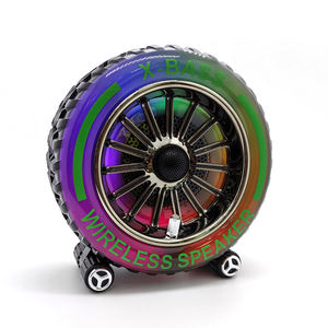 Cheerdots ซับวูฟเฟอร์แบบพกพา20W BT พร้อมไฟ RGB IPX6กันน้ำสำหรับกีฬากลางแจ้งเข้ากันได้กับคอมพิวเตอร์โทรศัพท์มือถือ - Product Image 1