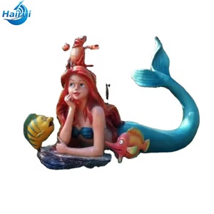 Sculpture <span class=keywords><strong>de</strong></span> Sirène <span class=keywords><strong>de</strong></span> Dessin Animé en Fibre <span class=keywords><strong>de</strong></span> Verre pour Décoration <span class=keywords><strong>de</strong></span> Parc Extérieur, Statue d'<span class=keywords><strong>Étoile</strong></span> <span class=keywords><strong>de</strong></span> <span class=keywords><strong>Mer</strong></span> en Fibre <span class=keywords><strong>de</strong></span> Verre pour <span class=keywords><strong>l</strong></span>'Extérieur, Monde Sous-Marin - Product Image 1