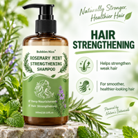 Shampo Penguat Rambut Harian Private Label Menutrisi Rambut dari Akar hingga Ujung dengan Aroma Mint yang Menyegarkan, Cocok untuk Semua Jenis Rambut