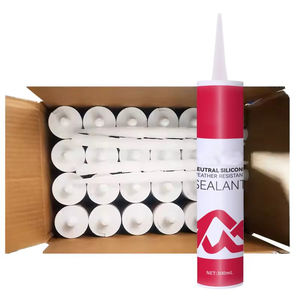 Sellador <span class=keywords><strong>de</strong></span> silicona acético neutro GP en formato salchicha, transparente, <span class=keywords><strong>de</strong></span> curado rápido, duradero, impermeable y resistente a la intemperie, para <span class=keywords><strong>vidrio</strong></span> y techos. - Product Image 1