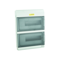 12 voies en plastique électrique fusible standard 250v consommateur unités fournitures boîte de distribution d'énergie