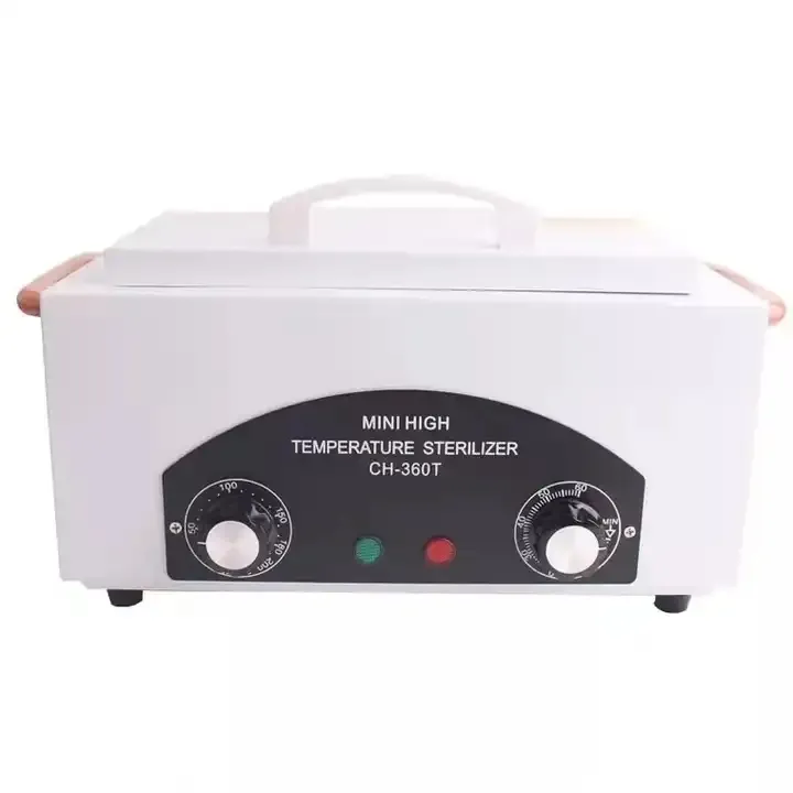 Newest CH-360T Nail Art Salon dental tools High Temperature Disinfection Dry Heat Sterilizer Cabinet