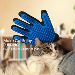 Wholesale High Quality Professional Custom Pet Dog Bath Grooming Glove - Product Image 5