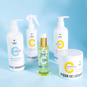 Vente en gros label privé ensemble de soins capillaires hydratants réparation huile d'argan kit de soins capillaires quotidiens huile de miel super bon prix kit de soins capillaires - Product Image 5