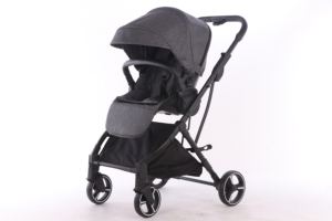 2021Good Quality Kids Baby Stroller with CE MIWEN Portable Foldable Baby <strong>Pram</strong> <strong>Three</strong> Point Safe Belt - Product Image 3