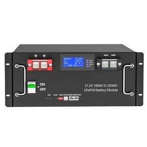 แบตเตอรี่ลิเธียมไอออน300Ah 51.2V 15kwh 200ah 100AH 48V - Product Image 2