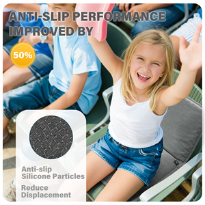 Cojín de Asiento Tejido Personalizado con Espuma Viscoelástica Suave y Funda Extraíble para Uso Diario - Product Image 2