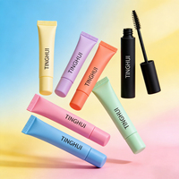 Tube cosmétique à presser 3ml 5ml 10ml 12ml 15ml Contenant en plastique pour gloss à lèvres Crème pour les yeux Huile pour les lèvres Emballage personnalisé