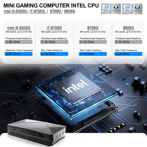 Intel Core I5 8305G Chơi Game Mini PC 2xhd2.0 + 2xmini-dp + 4xusb2. 0 4xusb3.0 + 1xtype 3.1 với AMD chuyên dụng Card đồ họa - Product Image 4