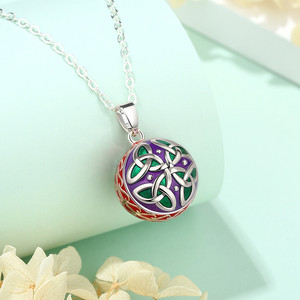 Changda Celtic Mexican Jewelry Angel Callers Balls Bola Harmony Bells Llamador De Angeles Mexicanos Dijes <span class=keywords><strong>Arabesco</strong></span> Colgantes - Product Image 3
