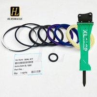 Joint d'étanchéité compact haute performance XL1000 pour vérin hydraulique et tige, pour excavatrice de 5 à 30 tonnes