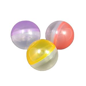 2英寸或50毫米或5厘米半透明半纯色自动售货机玩具塑料PP胶囊 - Product Image 2