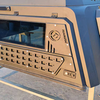 Barre de protection en alliage d'aluminium pour camionnette, auvent pliable robuste, fournisseur B2B pour camionnettes, ajustement universel
