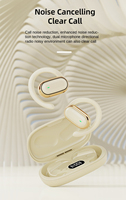 Écouteurs sans fil Bluetooth X96 avec affichage numérique, suppression du bruit ENC, casque de jeu stéréo, écouteurs sportifs à suspension auriculaire