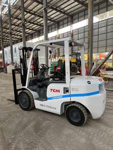 Montacargas TCM Usado en Estado 90% Nuevo, Contrabalanceado de 3 Toneladas con Pinza para Rollos de Papel para Clasificación Logística - Product Image 2