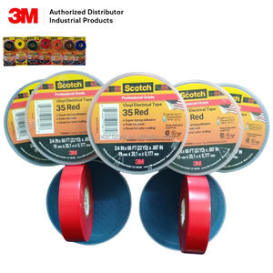 Ruban électrique de codage de fils MACtape 3M 35 <span class=keywords><strong>Scotch</strong></span> câbles électriques haute performance ruban d'isolation électronique en vinyle - Product Image 1