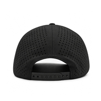 Casquette Snapback 5 Panneaux Respirante et Résistante à l'Eau avec Cordon, Chapeaux de Golf Imperméables Haute Performance pour Commandes en Gros avec Logo Personnalisé