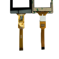 Panel Táctil Capacitivo Industrial de 2.8 Pulgadas, Directo de Fábrica ODM OEM, MOQ Pequeño, Personalizado, 10 Puntos, USB, Vidrio, Resistente al Agua