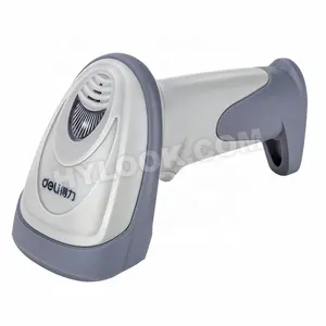 Leitor de código QR android Cabo USB Wired 1d 2d scanner barcode handle scanner DeLi 14883 qr code scanner