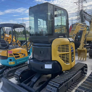 รถขุดตีนตะขาบโคมัตสึ PC35 ขนาด 3.5 ตัน มือสอง เครื่องจักรกลการเกษตรขนาดเล็ก พร้อมเครื่องยนต์ เกียร์ และมอเตอร์ - Product Image 2