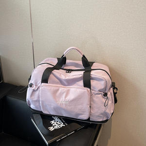 Bolsa de Viaje Multifuncional Ligera, de Gran Capacidad, para Viajes Cortos, Bolsa de Deporte Plegable de un Solo Hombro para Mujer - Product Image 1